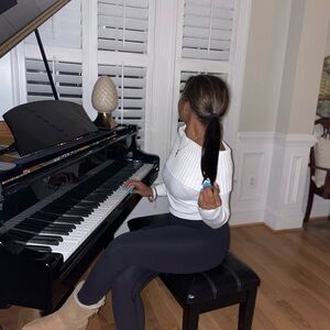 White off the shoulder top